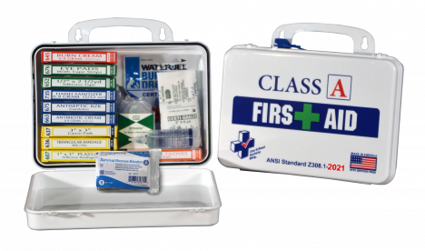 JSA-24 Class A ANSI + BBP First Aid Kit — 24 Person