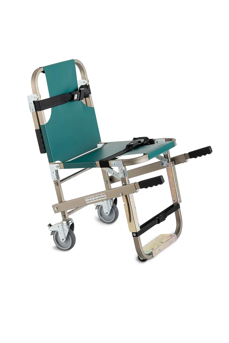 JSA-800-EHW Evacuation Chair — 4 Wheels and Extension Handles