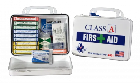 JSA-24 Class A ANSI + BBP First Aid Kit — 24 Person